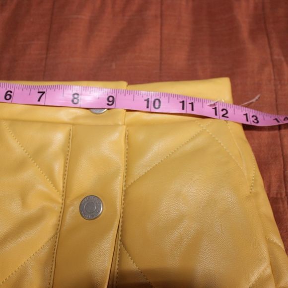 Yellow Quilted Kids Skirt - Picture 10 of 13
